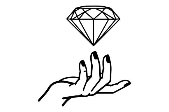Diamond Hand Silhouette Bundle: A Designer's Review