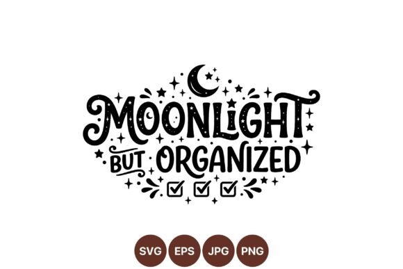 Moonlight but Organized SVG Graphics & Illustrations